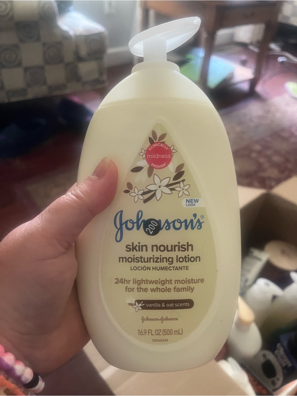 Johnson’s Skin Nourish Moisturizing Lotion